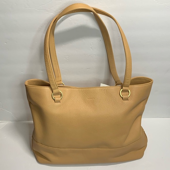 Hammitt Andersen Large Leather Tote Bag Tan New - Picture 1 of 12